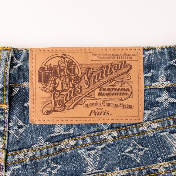 Louis Vuitton Monogram FR38 Denim Short - Picture 5 of 8
